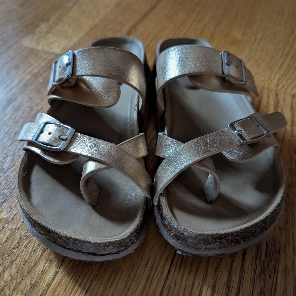 Steve Madden Metallic Kids Sandals